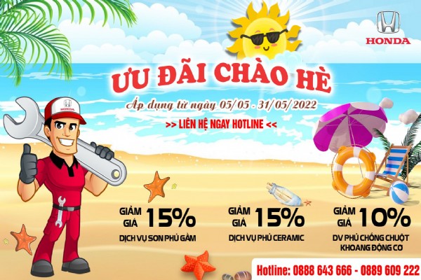 CHƯƠNG TRÌNH ƯU ĐÃI DỊCH VỤ THÁNG 5