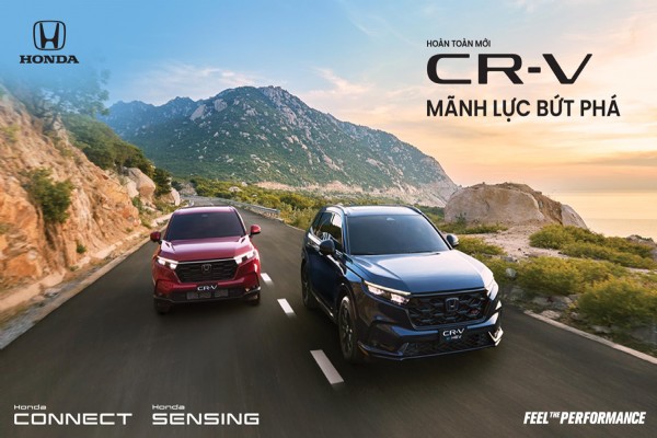 Honda Việt Nam giới thiệu Honda CR-V thế hệ thứ 6 hoàn toàn mới - lần đầu tiên áp dụng tùy chọn động cơ Hybrid thân thiện môi trường - Mãnh lực bứt phá