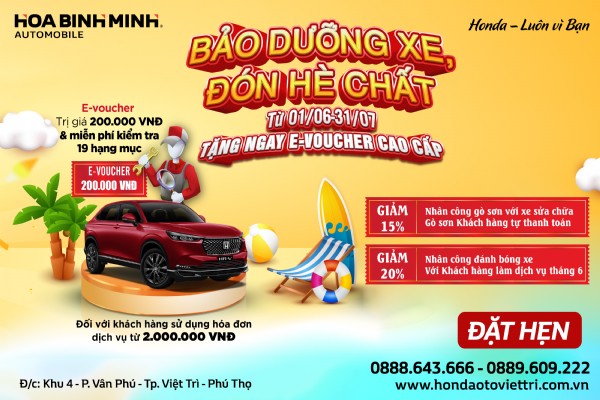 CHƯƠNG TRÌNH DỊCH VỤ: