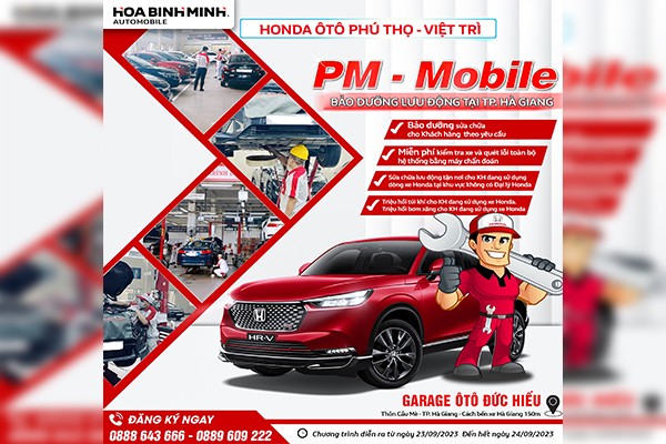 CHƯƠNG TRÌNH BẢO DƯỠNG LƯU ĐỘNG tại Thành phố HÀ GIANG