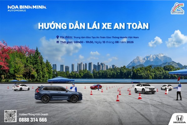 CHƯƠNG TRÌNH HƯỚNG DẪN LÁI XE AN TOÀN GIAO THÔNG 8/2026